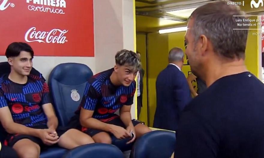 Το αυστηρό βλέμμα του Φλικ στον 16χρονο Φερνάντες που πάτησε στη θέση του