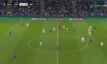 «Άγγιξε» το γκολ με τον Ελ Κααμπί ο Ολυμπιακός