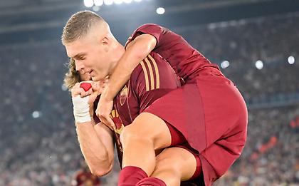 Του... κεφαλιού του ο Ντόβμπικ και 1-0 η Ρόμα