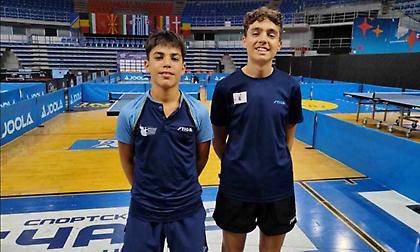 Τέταρτη θέση για τους παίδες στο ομαδικό του σέρβικου Europe Youth πινγκ πονγκ