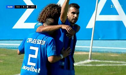 Προβάδισμα στο ντέρμπι με τον Ηρακλή δια ποδός Μάντζη για τον ΠΑΣ