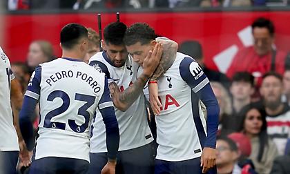 Ναυάγιο η Γιουνάιτεντ, έκανε… βόλτα στο «Ολντ Τράφορντ» με τριάρα η Τότεναμ!