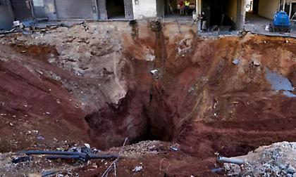 Ανάσυρση της σορού του Νασράλα από τον κρατήρα 30 μέτρων στο ισοπεδωμένο αρχηγείο της Χεζμπολάχ - Βίντεο