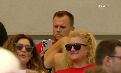 Ο Τσερίσεφ παρακολουθεί την αναμέτρηση του Πανιωνίου κόντρα στα Χανιά