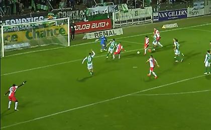 Ξεχείλωσε το σκορ για τη Σλάβια με γκολ με το εξωτερικό ο Ζαφείρης