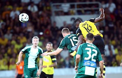 Ξέσπασμα χαράς στην OPAP Arena: Τα γκολ της νίκης της ΑΕΚ επί του Παναθηναϊκού με φυσικό ήχο