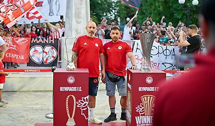 Γιόρτασε και ο Πόρος για τα ευρωπαϊκά του Ολυμπιακού