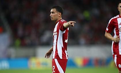 Πρώτος σε ανακτήσεις μπάλας ο Ολυμπιακός στο Europa League