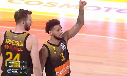 Το πρώτο καλάθι της σεζόν στην Stoiximan GBL δια... χειρός Χαμπ!