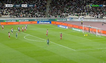 Έπαθε... Καραγκούνη ο Τζούριτσιτς: Άγγιξε το 1-0 ο Παναθηναϊκός στο ντέρμπι με τρομερή έμπνευση του Σέρβου