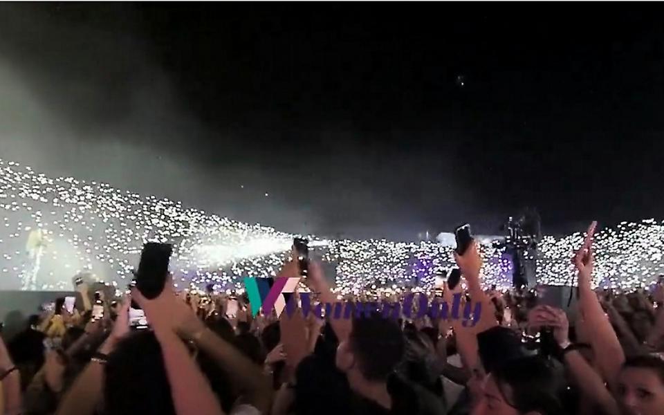 Άννα Βίσση: Η μαγική στιγμή που φώτισε όλο το Καλλιμάρμαρο και η αφιέρωση στον Μίμη Πλέσσα