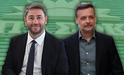 Εκλογές ΠΑΣΟΚ: Νίκος Ανδρουλάκης και Χάρης Δούκας θα αναμετρηθούν στον β' γύρο