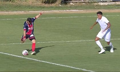 «Συστημένη» γκολάρα του Μαυρία για το 1-0 της Ηλιούπολης επί της Παναχαϊκής!