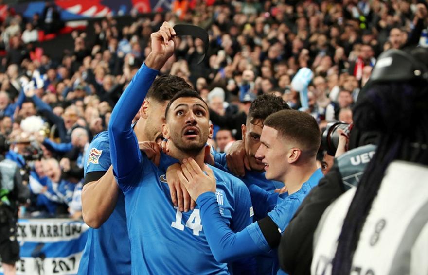 Αγγλία-Ελλάδα 1-2: Ελλαδάρα που τη θαύμασε από ψηλά και ο Μπάλντοκ