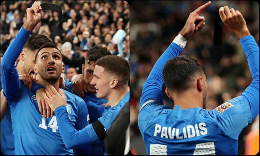 Αγγλία-Ελλάδα 0-1: Πάγωσε το Γουέμπλεϊ με γκολάρα ο Παυλίδης και σήκωσαν φανέλα Μπάλντοκ