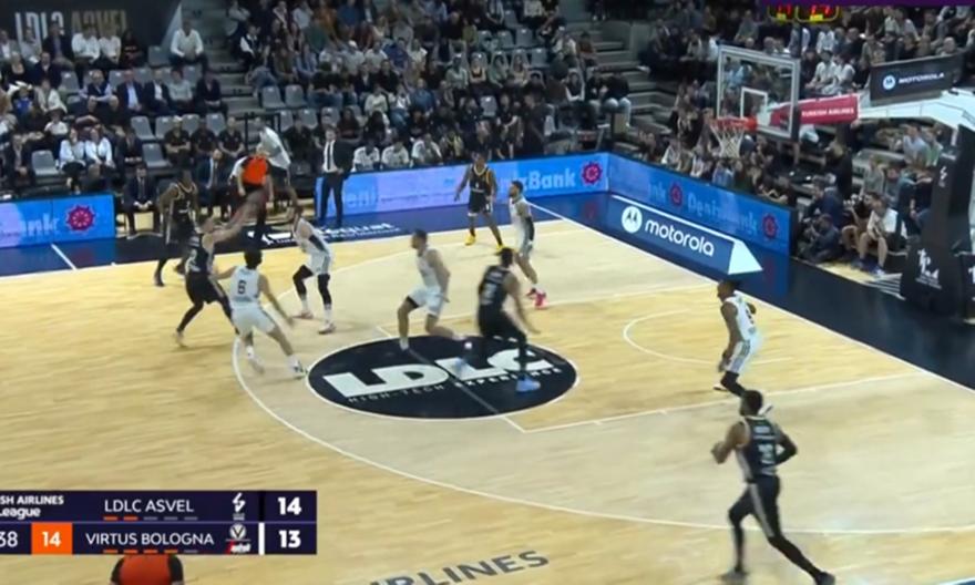 Βιλερμπάν-Βίρτους: Μαγική ντρίπλα και alley oop πάσα του Ντε Κολό