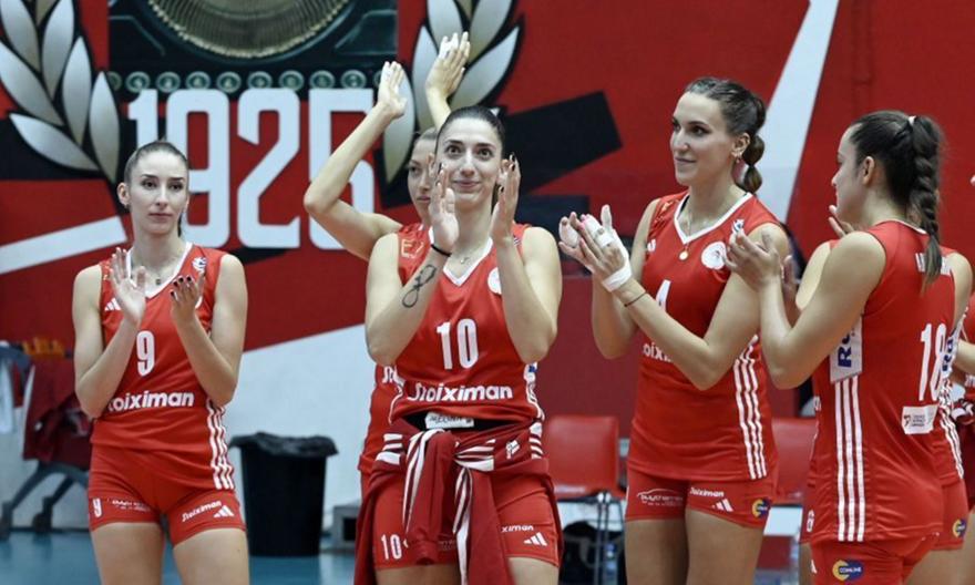 Ολυμπιακός-Ράνταμπεργκ 3-0 σετ