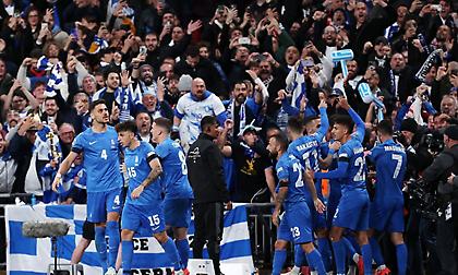 Ιστορικό το γκολ του Παυλίδη, το πρώτο της Ελλάδας στο «Γουέμπλεϊ»