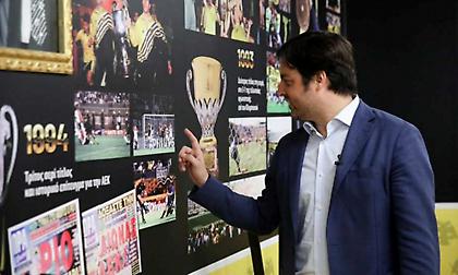 Εντυπωσιάστηκε από την OPAP Arena ο Ριμπάλτα - Ζήτησε να επισκεφθεί και τα μουσεία (pics)