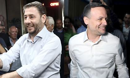 Εκλογές ΠΑΣΟΚ: Μεγάλο προβάδισμα Ανδρουλάκη έναντι του Δούκα, στο 57,87% της ενσωμάτωσης