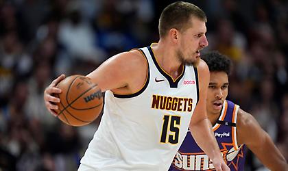 «Άγγιξε» το triple-double ο Γιόκιτς στην ήττα των Νάγκετς από τους Σανς