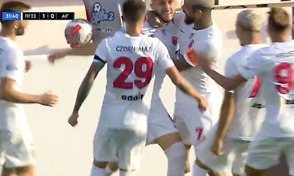 Το γκολ του Πότσι για το 1-0 του Πανιωνίου επί του Αιγάλεω