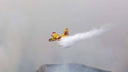 Φθιώτιδα: Φωτιά στην περιοχή Κοκκινόβραχος - Σηκώθηκαν 6 αεροσκάφη και ένα ελικόπτερο