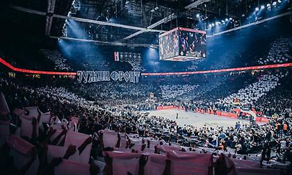 Ατμόσφαιρα που σου σηκώνει την τρίχα από τους Σέρβους πριν το τζάμπολ στο Παρτίζαν-Μπάγερν!