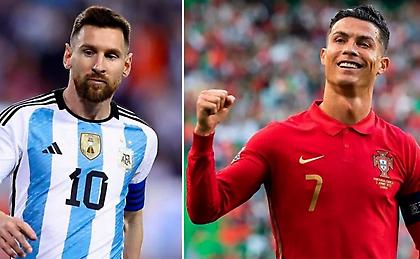 Μέσι και Κριστιάνο έχουν την ίδια ακριβώς συμμετοχή στο σκοράρισμα με τις εθνικές τους!