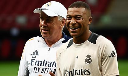 Αντσελότι για Εμπαπέ: «Είναι έτοιμος να παίξει, δεν σχολιάζω φήμες, ούτε οργανώνω τα ταξίδια των παικτών»