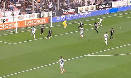 Μεγάλη ευκαιρία του Μπακασέτα για δεύτερο γκολ και άτσαλο χτύπημα του Γερεμέγεφ