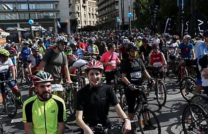 Κυκλοφοριακές ρυθμίσεις σήμερα για τον Ποδηλατικό Γύρο της Αθήνας