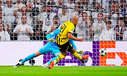 Ψυχρολουσία για τη Ρεάλ, δύο γκολ σε πέντε λεπτά για την Ντόρτμουντ μέσα στη Μαδρίτη!