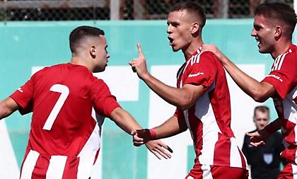 Live Streaming η πρεμιέρα των πρωταθλητών Ευρώπης στο Youth League: Ολυμπιακός-Ταλίνα Κάλεβ 4-0