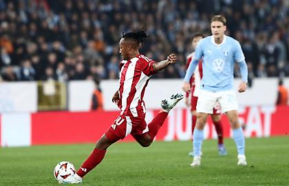 Η αναμέτρηση των «ερυθρόλευκων» στη Σουηδία: Μάλμε-Ολυμπιακός 0-1