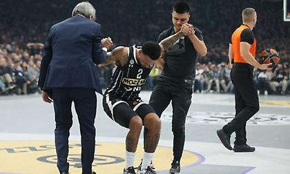 Απέφυγε τα χειρότερα: Εκτός για 10 ημέρες ο Κάρλικ Τζόουνς της Παρτίζαν