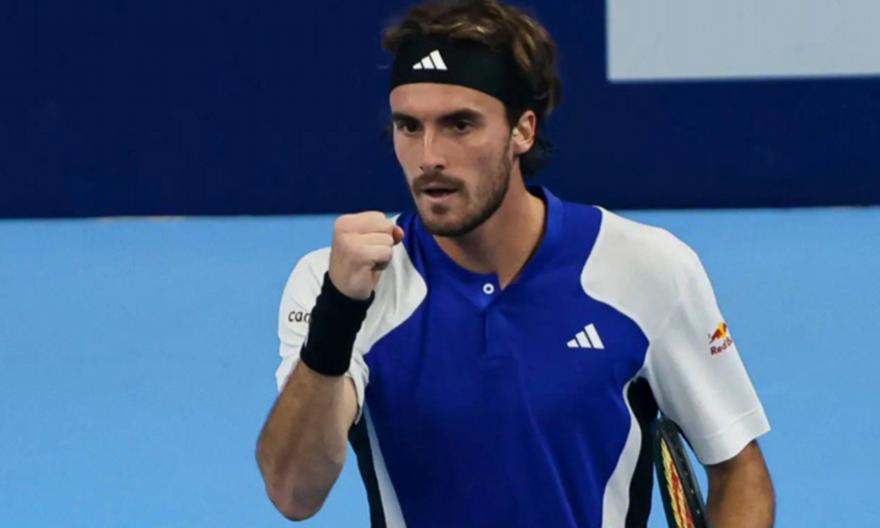 Τσιτσιπάς-Φαν ντε Σάντσχουλπ 2-0 σετ