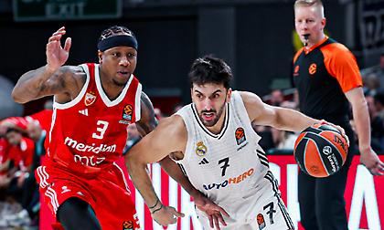 Πήρε πειστική νίκη κόντρα στον Ερυθρό Αστέρα πριν έρθει στο ΣΕΦ η Ρεάλ Μαδρίτης