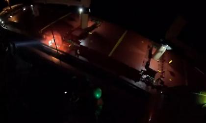 Επιχείρηση διάσωσης με Super Puma στη Δονούσα