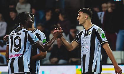 Συνήλθε η Ουντινέζε και με τη δύναμη της έδρας σταμάτησε το σερί της Κάλιαρι