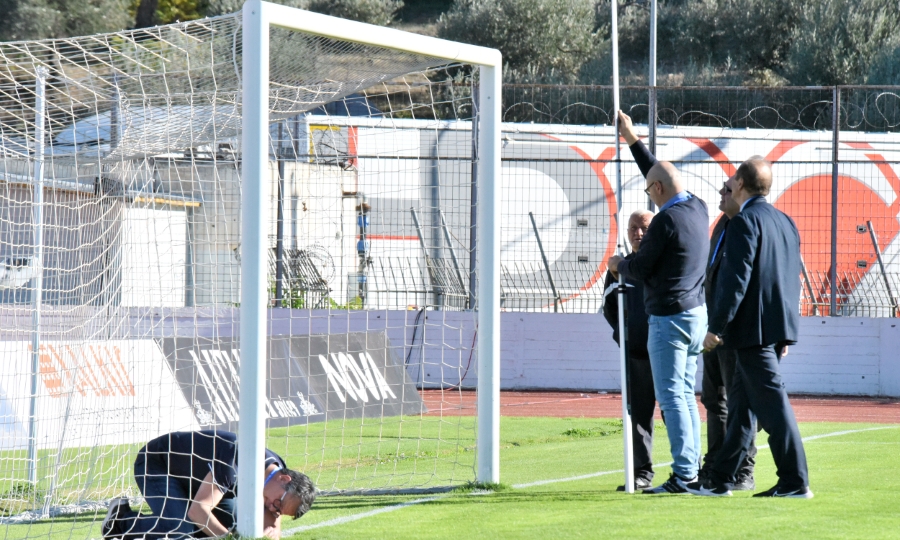 Λεβαδειακός-Λαμία: Ζήτησαν έλεγχο των διαστάσεων των δοκαριών οι φιλοξενούμενοι