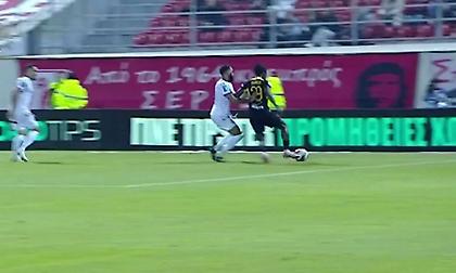 ΑΕΚ: «Ο Οντουμπάτζο δέχεται σπρώξιμο και ο Καρασαλίδης τραβάει τον Πιερό - Διαιτητής και VAR δεν βλέπουν παράβαση»