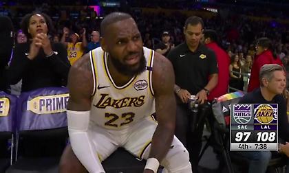 «Στόλισε» τον Χατσιμούρα ο Λεμπρόν: «Δώσε μου την μπάλα ρε μ@@@@!»