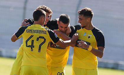 Κράτησε τα Χανιά στον πάτο και επέστρεψε στις νίκες η ΑΕΚ Β