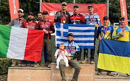 Σκοποβολή με λειόκανο: Χρυσοί Τοπαλίδης, Φιλίππου, Χατζηγιάννης, Φαρμάκης στην Ιταλία