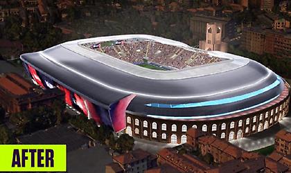 Ανακαινίζει το γήπεδό της και το κάνει να... αστράφτει η Μπολόνια!