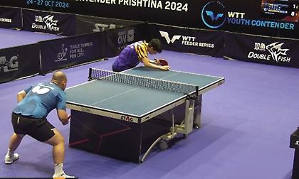 Στην πρώτη 16άδα του WTT Feeder Prishtina Σγουρόπουλος, Σταματούρος