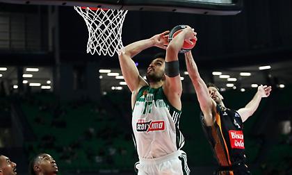 Βαθμολογία Stoiximan GBL: Μόνος του στην κορυφή ο αήττητος Παναθηναϊκός