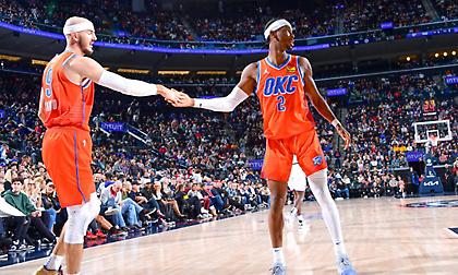 Συνεχίζουν αήττητοι οι Θάντερ, νίκες για Σέλτικς, Νάγκετς και Σανς