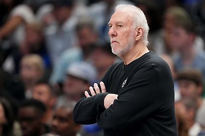 Εκτός πάγκου των Σπερς ο Πόποβιτς για αδιευκρίνιστο χρονικό διάστημα